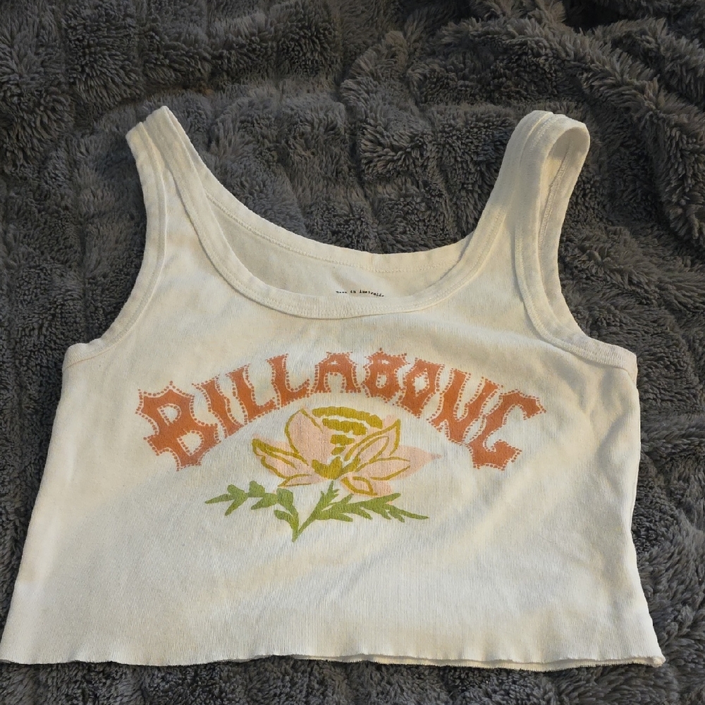 Billabong Floral Graphic Crop Top